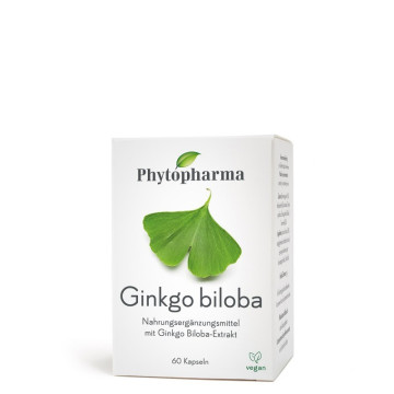 Phytopharma Ginkgo biloba Kapseln